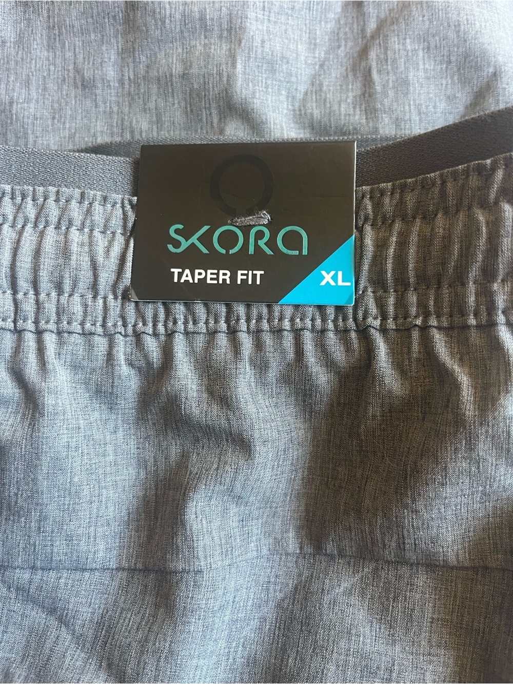Skora Men's Taper Fit Grey Joggers XL